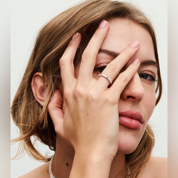 Pandora Me Stones and Enamel Ring Sz 6 - Picture 2 of 11